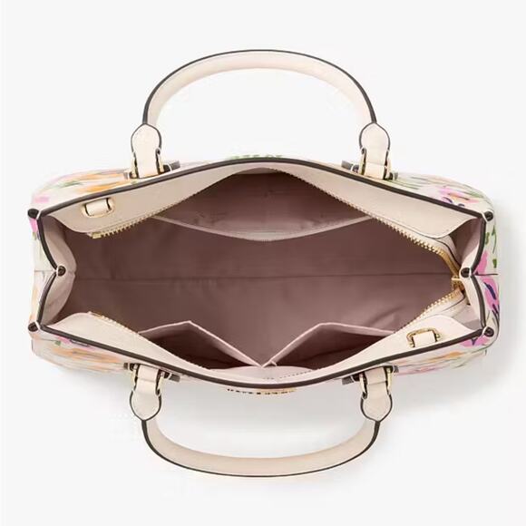 NWT - Kate Spade - Rae Printed Medium Satchel - Picture 5 of 7